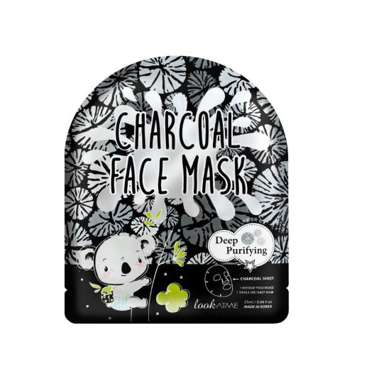 LOOK AT ME Charcoal Tencel Face Mask